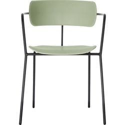 Bezoekersstoel paperflow plastic groen
