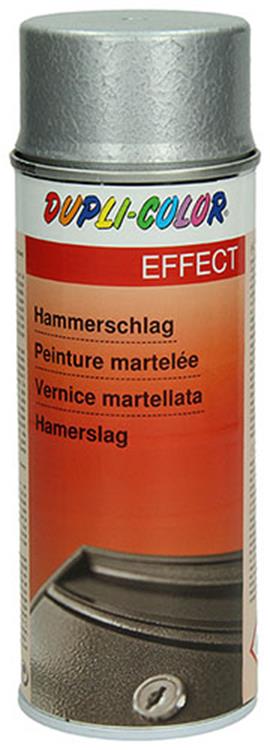 Motip 1000442 - 467424 hamerslag spray zilver 400 ml | 2 stuks