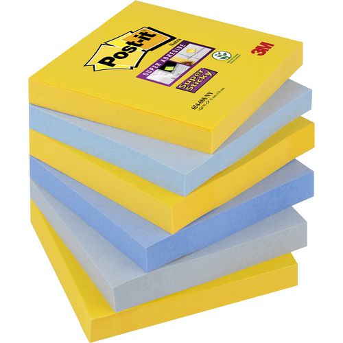 Super sticky notes post-it kleurenassortiment new york collectie