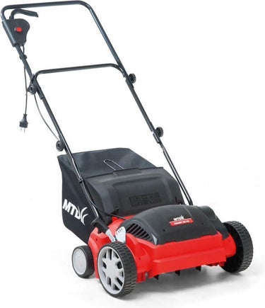Wolf-garten 5 hoogtes verstelbare elektrische verticuteermachine met inklapbare duwboom - werkbreedte 30cm - 1200 w - opvangbak 35 liter - smart 30 ve