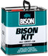 Bison kit® blik 750 ml, sterke, universele contactlijm, vochtbestendig, vorstbestendig, -40°c tot +70°c, eenvoudig in gebruik, voor ontelbare reparaties