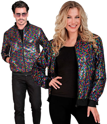 Widmann happy confetti bomberjack pailletten