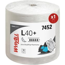 Poetspapier wypall l40 power clean 7452 papier