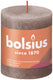 Bolsius rustiek stompkaars 80 68 taupe