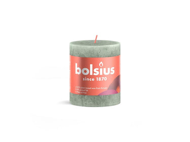 Bolsius stompkaars jadegreen