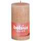 Bolsius rustiek stompkaars 130 68 roze