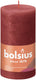 Bolsius rustiek stompkaars 130 68 rood