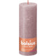 Bolsius shine collection rustiek stompkaars 190 68 ash rose- asroze
