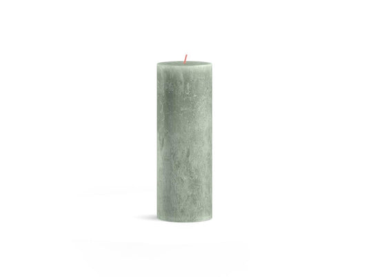 Bolsius rustiek kaars 190 68 jade green