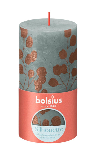 Bolsius rustiek kaars 130 68 eucalyptus