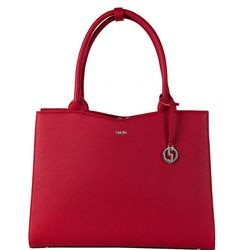 Dames laptoptas socha kersenrood midi
