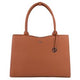 Dames laptoptas socha straight line cognac