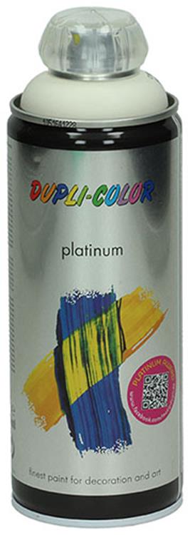 Motip 1002568 - 719875 platinum ral 9001 crème wit 400 ml | 2 stuks