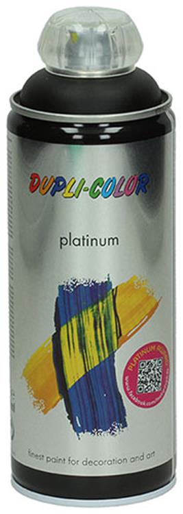 Motip 1002582 - 720956 platinum ral 9005 diepzwart 400 ml | 2 stuks