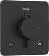 Hansgrohe ecostat comfort q - inbouwthermostaat - 2 functies - douche thermostaat - zekerheidscombinatie en1717 - mat zwart