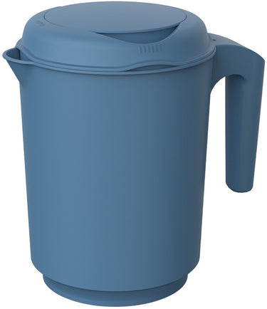Rotho fresh - mixbeker met spatdeksel - 1,5liter - horizon blauw