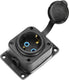 Orno heavy-duty opbouw wandcontactdoos met afdichting - vochtbestendig rubber ip44 - brandwerend - 1-voudig