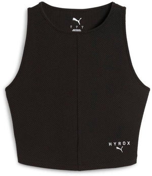 Puma dames tanktop w x hyrox rib crop 527640