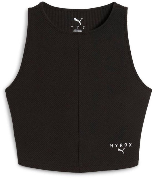Puma dames tanktop w x hyrox rib crop 527640