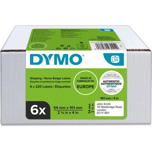 Verzendetiketten dymo lw 54 x 101mm