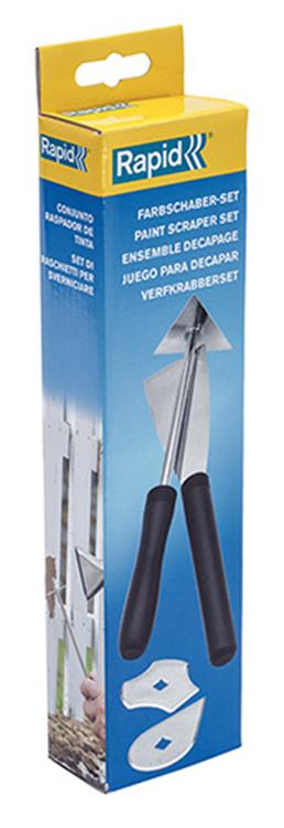 Load image into Gallery viewer, Rapid 1057356 - verfschraper set voor heteluchtpistool, doosje | 1 stuks
