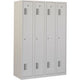 Garderobekast nh 180-4.4 grijs 1.200 x 500 x 1.800 mm