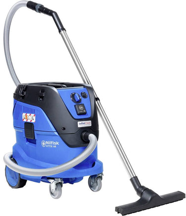 Nilfisk attix 44 - 42l - 1400w - zwart blauw - stofzuiger