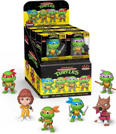 Funko mini vinyl figures: tmnt assorted.