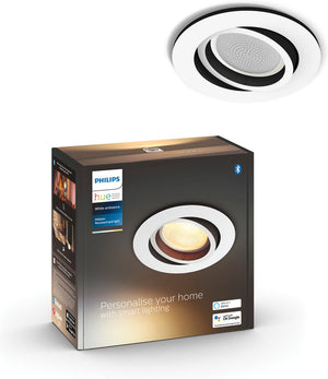 Philips hue inbouwspot miliskin wit - warm tot koelwit licht 4.2w - 1 spot
