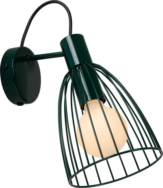 Lucide macarons - wandlamp - 1xe27 - groen