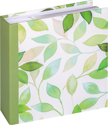 Walther me-363-a season - memo insteekalbum - formaat 22 x 22 cm - witte pagina's - 200 foto's 10x15 cm - green