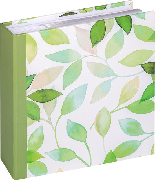 Walther me-363-a season - memo insteekalbum - formaat 22 x 22 cm - witte pagina's - 200 foto's 10x15 cm - green