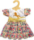 Heless pu-glitzerkleid einhorn goldy,gr.28-35cm