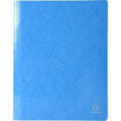 Snelhechtermappen exacompta 380806b a4 lichtblauw