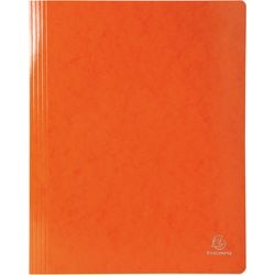 Snelhechtermappen exacompta 380809b a4 oranje