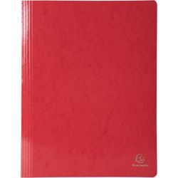 Snelhechtermappen exacompta 380803b a4 rood