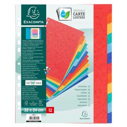 Tabbladen exacompta 7034e 320 x 240 mm kleurenassortiment