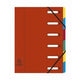 Mappen uitrekbare rug exacompta 55065e rood a4