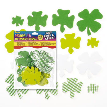 Darice • foam stickers mini klavertjes 80pcs