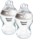 Tommee tippee natural start babyflessen - set van 2 x 260ml baby flessen - lage toevoersnelheid - 0m+
