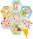 Sophie de giraf ontdekkingsboek en speelkleed 2 in 1 – zintuiglijk babyboek met texturen, rits, spiegel, knisperpapier zwart-wit contrastzijde – stimuleert zicht, tast gehoor – 60x60 cm – vanaf 0 maanden
