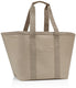Reisenthel marketshopper boodschappentas - met vakken - 17 l - taupe
