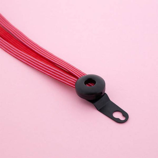 Qibbel widek snelbinder venture 24 zwarte beugels rood roze