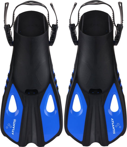 Atlantis snapper - zwemvliezen - flippers - volwassenen - zwart blauw - 37-41