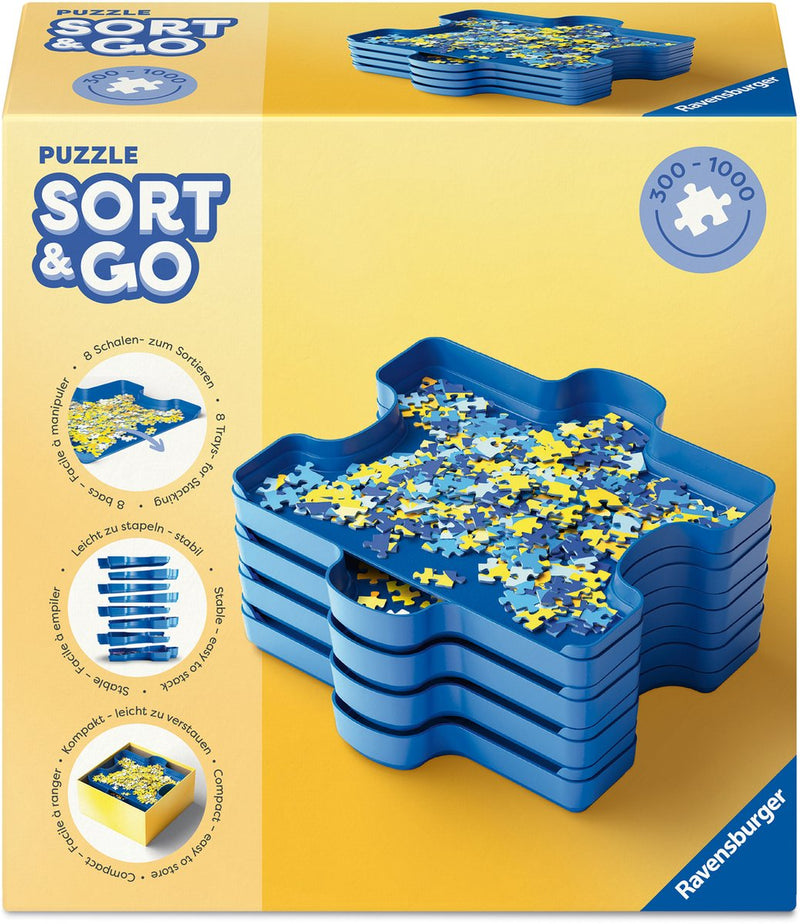 Load image into Gallery viewer, Ravensburger puzzle sort and go - puzzelsorteerder - 8st.
