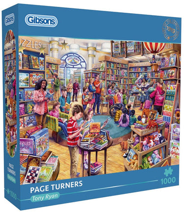 Gibsons legpuzzel page turners 1000 stukjes nostalgie.