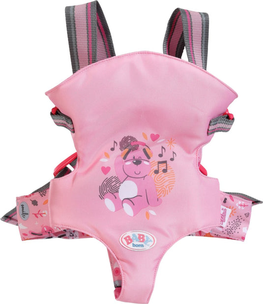 Baby born baby draagzak - poppenverzorgingsproduct 43 + 36 cm