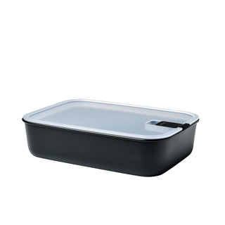 Mepal vershouddoos easyclip 2250 ml - nordic black | 2 stuks