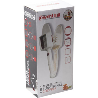 No brand multifunctionele snijder 4-in-1 | 2 stuks