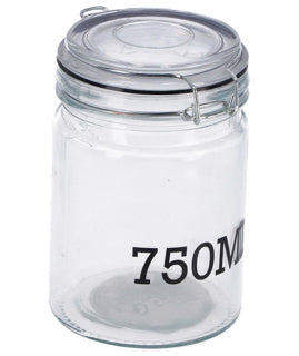 Load image into Gallery viewer, Voorraadpot glas 750 ml | 4 stuks
